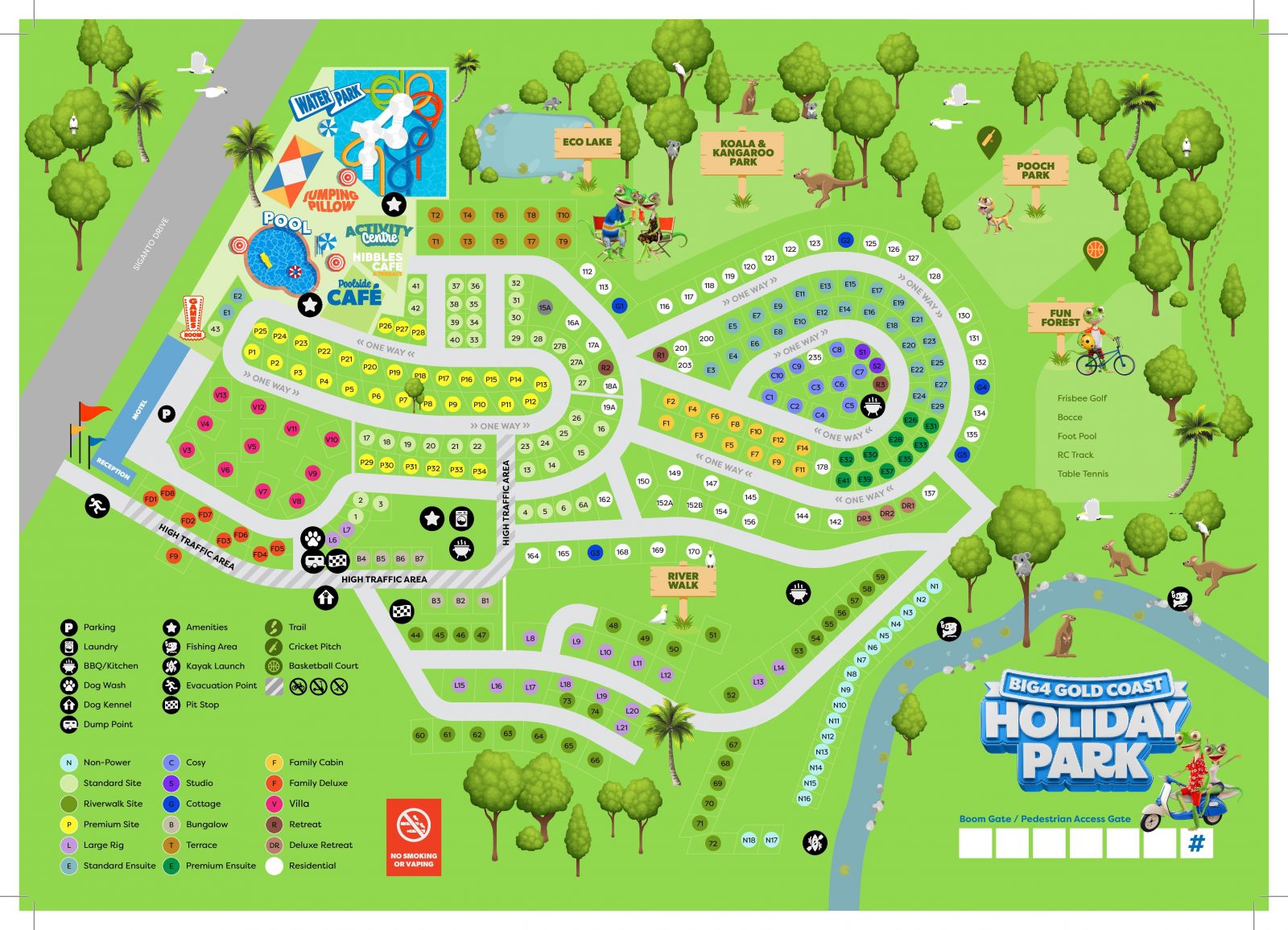 AUGUST GCHolidayPark Map A3 Page 001 